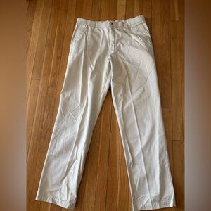 Cherokee Men's White Chino Pants - Straight Fit